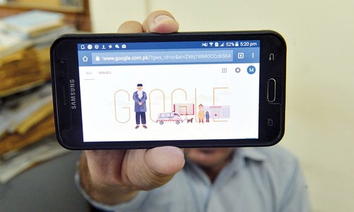 Google honours Pakistan&rsquo;s &lsquo;angel of mercy&rsquo;