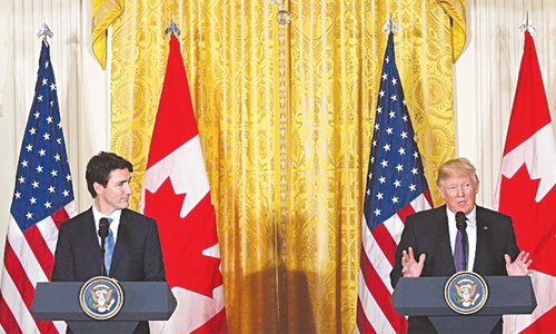 Trump-Trudeau: an unlikely alliance Trump-Trudeau: an unlikely alliance