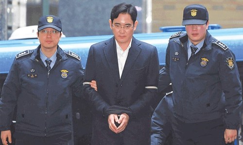 The troubled heir of Samsung