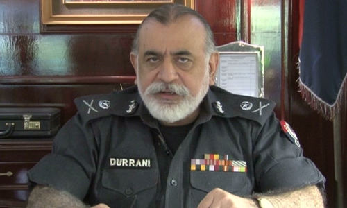 Nasir Khan Durrani relinquishes charge as Khyber Pakhtunkhwa IG