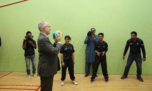 Squash Classroom initiative launched in Pakistan