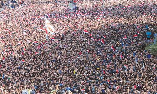 Moqtada Sadr says only Iraq&rsquo;s military should hold land seized from IS