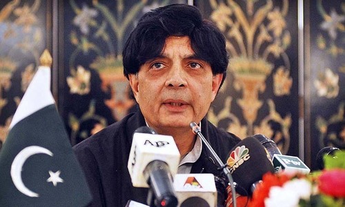 Chaudhry Nisar calls for separation of immigration department from FIA