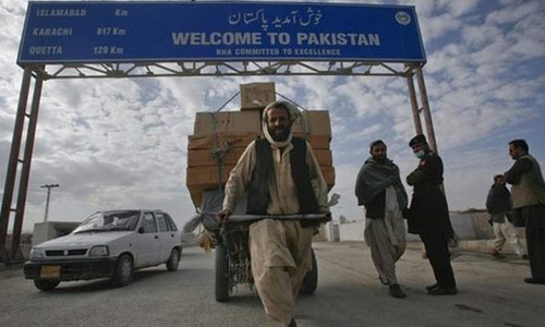 Strict implementation of immigration laws on Afghan border