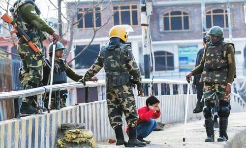 Children in held Kashmir forced to perform sit-ups; parents outraged