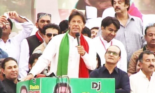 Imran served show-cause notice for electioneering in Chakwal ahead of by-polls Imran served show-cause notice for electioneering in Chakwal ahead of by-polls