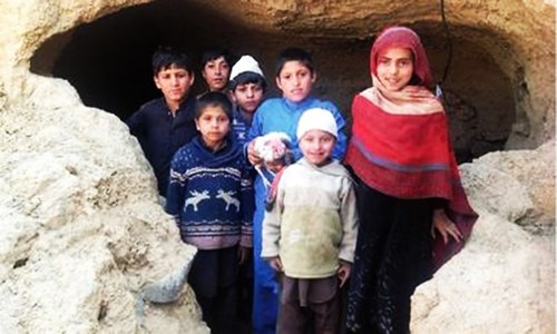 Living in caves still a way of life in Khyber Agency Living in caves still a way of life in Khyber Agency