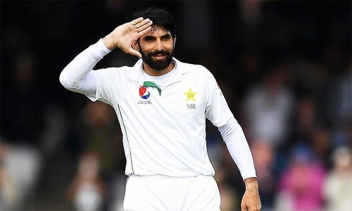 Misbah bids farewell to Test cricket