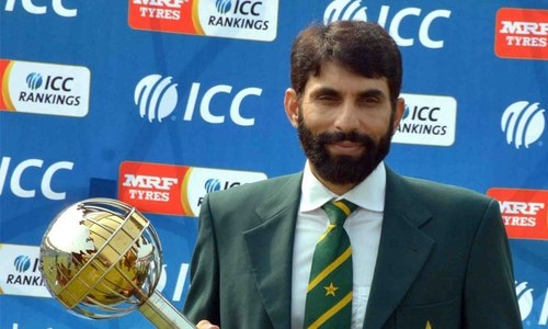 Misbah does more with a shrug than most men do with a gun Misbah does more with a shrug than most men do with a gun