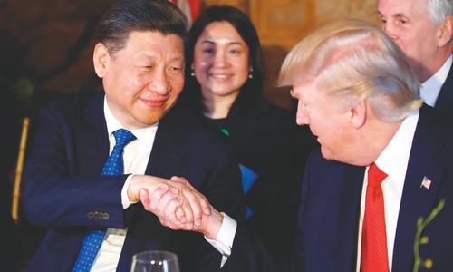 Trump sheds anti-China rhetoric, sounds upbeat after  talks with Xi