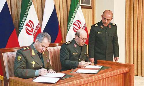 Russia, Iran army chiefs vow to continue Syria fight Russia, Iran army chiefs vow to continue Syria fight