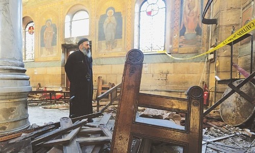 Bombings at Egyptian Coptic churches kill 43 Bombings at Egyptian Coptic churches kill 43