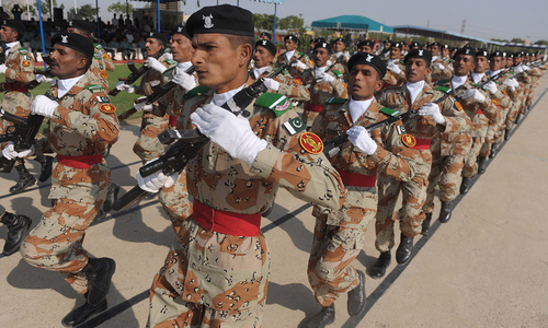 With special powers gone, Rangers will only provide 'backup support' to Sindh govt