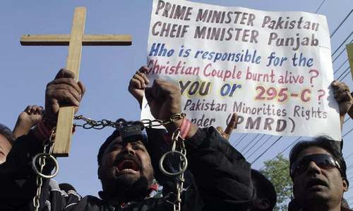 Senators call for amending blasphemy law Senators call for amending blasphemy law