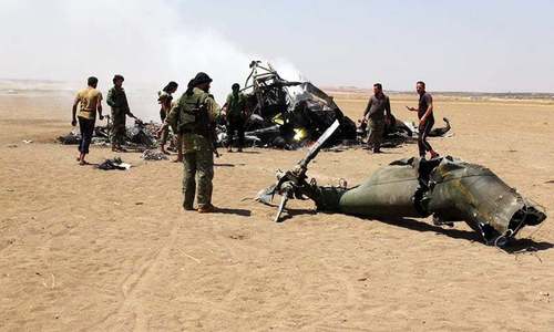 12 Saudi officers killed in helicopter crash in Yemen