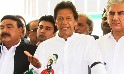 Imran Khan announces PTI rally in Islamabad next week for PM's resignation