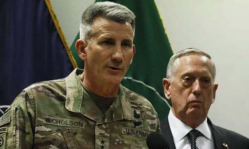US general in Afghanistan suggests Russia arming the Taliban