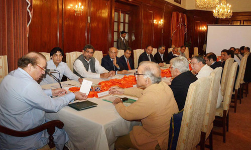 PML-N discusses ways to allay army’s concerns PML-N discusses ways to allay army’s concerns