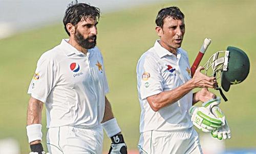 Misbah, Younis eye WI series record before last hurrah