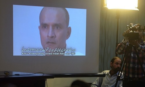 کلبھوشن یادیو نے پاکستان میں دہشت گردی کا اعتراف کیا تھا—۔فائل فوٹو/ ڈان نیوز