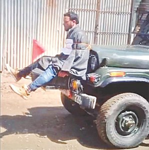 Officer who drove Kashmiri as human shield rewarded