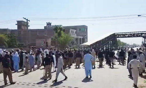 One dead as protests against loadshedding turn violent in KP
