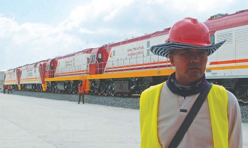Kenya unveils first new railway in a century