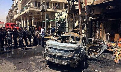 Baghdad blasts kill 27 as Iraq forces battle IS in Mosul