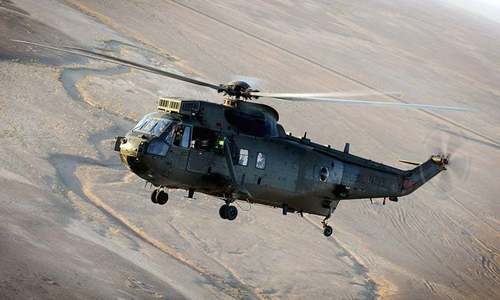 Pakistan Navy receives seven Sea King helicopters from UK