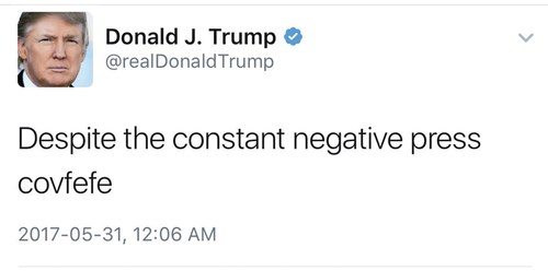 &lsquo;Covfefe&rsquo;: Trump&rsquo;s gift to lexicon?