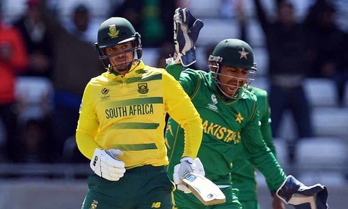 Sarfraz hails 'home' crowd after stunning South Africa