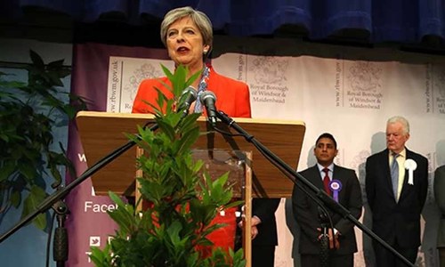 Sterling drops, FTSE to fall 1pc after UK election shock