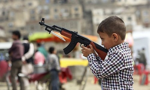 Thousands of toy guns seized in Karachi raids Thousands of toy guns seized in Karachi raids