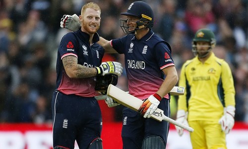 Stokes and Morgan knock Australia out of Champions Trophy