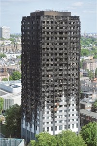 Experts opposed use of cladding material in London building