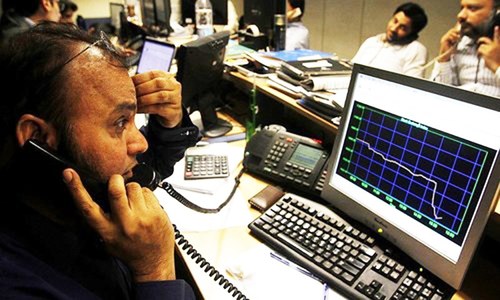 What caused the Pakistan Stock Exchange boom and bust?