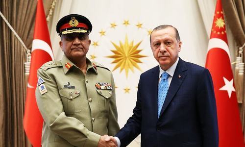 COAS Gen Bajwa meets Turkish president, defence minister