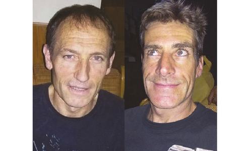 Search under way for two missing on world’s ninth-highest mountain Search under way for two missing on world’s ninth-highest mountain