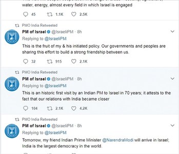 Modi heads to Israel, lifting the curtain on close ties