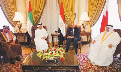 Qatar boycott to continue, no new sanctions