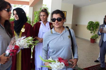 My college gave me the confidence to lead: Sana Mir recalls her alma mater days My college gave me the confidence to lead: Sana Mir recalls her alma mater days