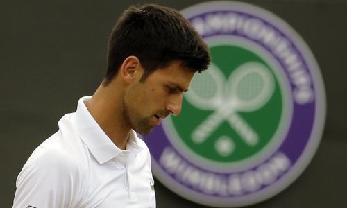 Querrey tops Murray at Wimbledon; Djokovic out; Federer wins