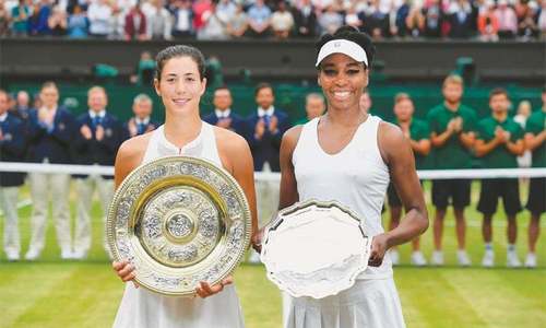 Muguruza demolishes Venus to clinch maiden Wimbledon title Muguruza demolishes Venus to clinch maiden Wimbledon title