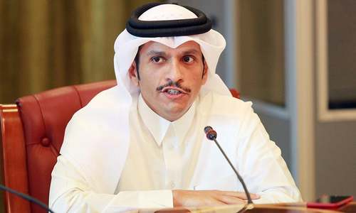 Qatar's FM calls on Nawaz to discuss Gulf diplomatic crisis