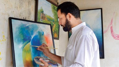 Young painter wants art gallery in KP