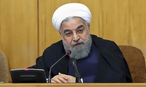 Iran's president threatens response to new US sanctions