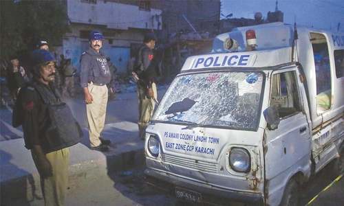 Three policemen, boy killed in Karachi attack