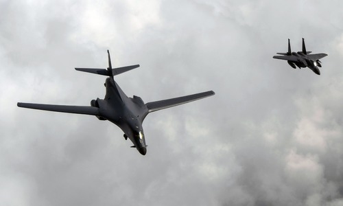 US bombers fly over South Korea after North's second missile test