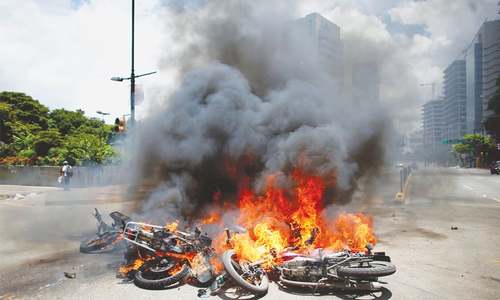 Venezuela vote triggers deadly &lsquo;war&rsquo; in the streets