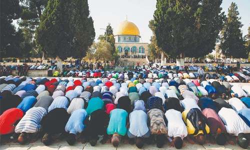 For Palestinians, holy site showdown represents rare victory